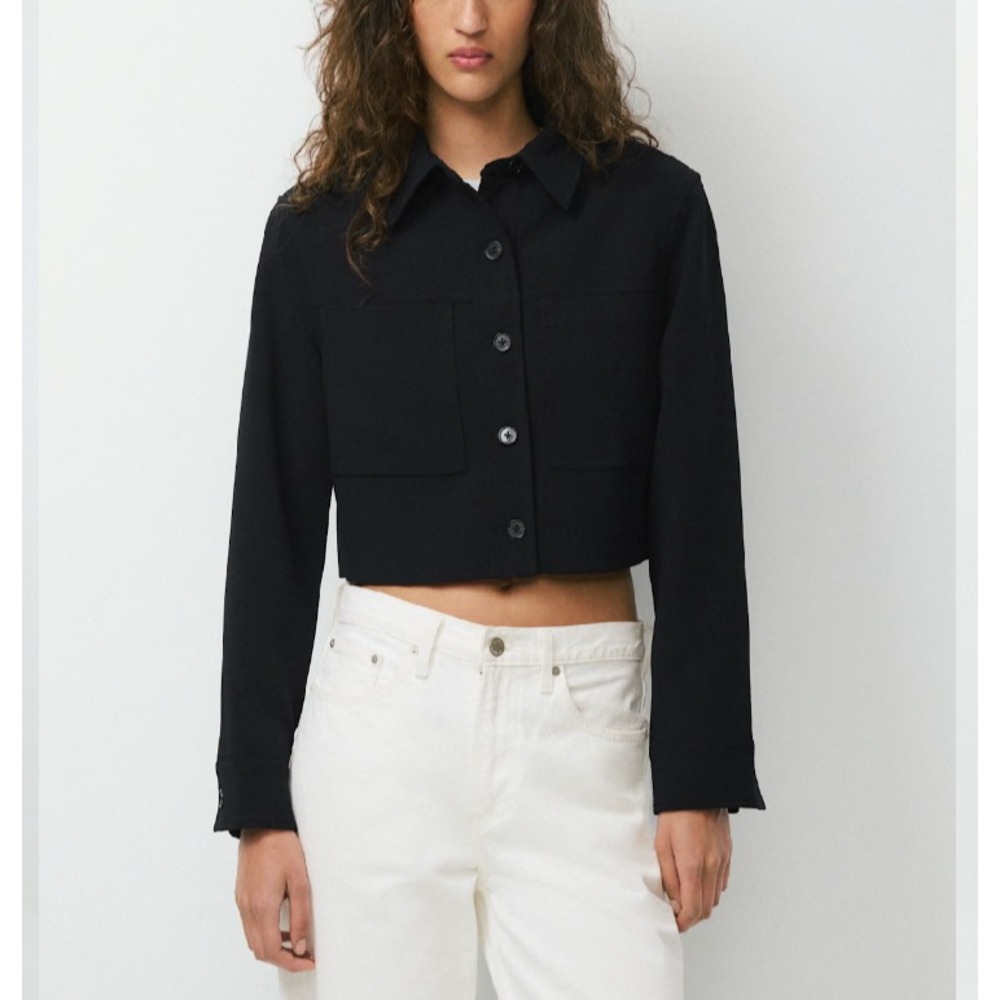 Wilfred Cropped Jacket Classic Chic Preppy Everyday Office Going Out Layer S